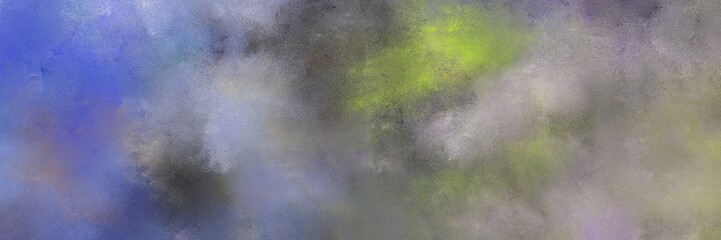 painted aged horizontal background with gray gray, medium purple and dark olive green color