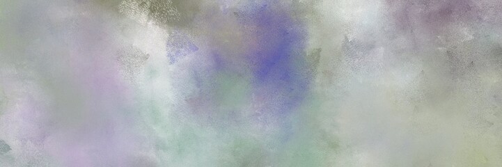 painted retro horizontal background with dark gray, old lavender and light gray color