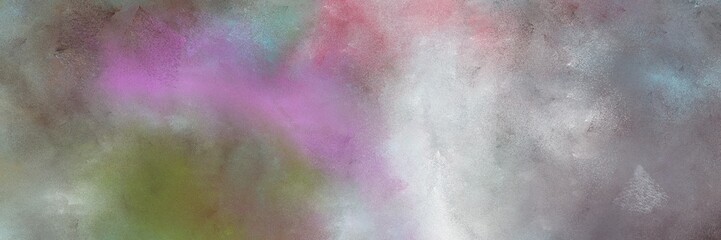 painted retro horizontal background texture with gray gray, dark olive green and light gray color