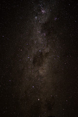 Starry night and the milky way in the argentinian sky