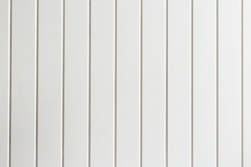 white wooden boards in vertical position, for background or sample carpentry and construction work