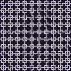 Geometric abstract pattern in midcentury style. Seamless vector