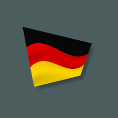  Germany flag vector, national sign