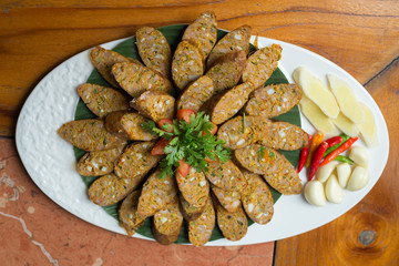 Notrhern Thai Spicy Sausage
