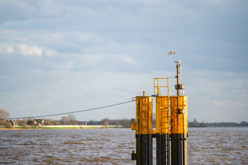 In Bremen the promenade is  flooded again with wonderful weather
