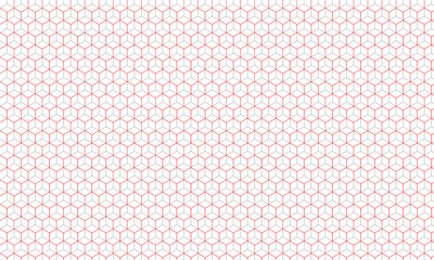 Fondo hexágonos gris y rojo