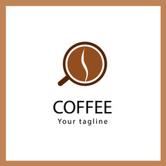 logo template design coffe premium for your brand 