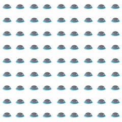 Seal Head Cute Illustration, Cartoon Funny Character, Pattern Wallpaper