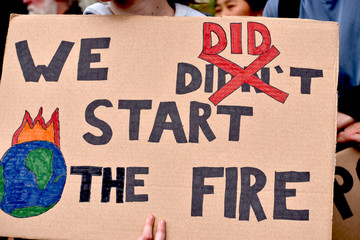 Environment Strike Waterloo September 27, 2019 Ontario, Canada