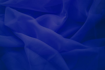 Navy blue background. Abstract fabric texture.