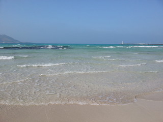 beach and sea