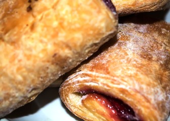 Cookies closeup. Photo for the menu