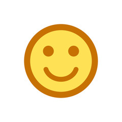 Smile Face Emoticon Icon Vector Symbol Illustration EPS 10