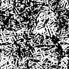 Seamless black and white grunge texture