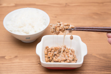 納豆と白いご飯