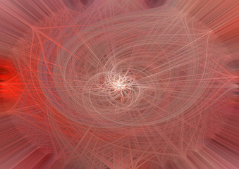 Abstract Twisted Light Fibers Effect