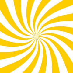 Radius of Yellow and White Background. Abstract Color Background.