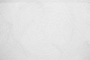White wall abstract textured background with circle line.