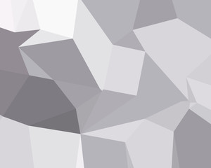 Gray white square mosaic background Vector style illustration
