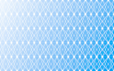 Fototapeta na wymiar Geometric line connection with white dot abstract textured blue low poly pattern background for add text or image.