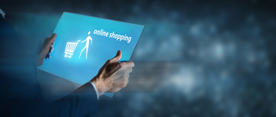 Online shopping Business icon application