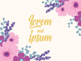 flowers wedding, flowers floral decoration template design