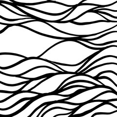Fototapeta premium Background texture. Grunge brush pattern. Vector.