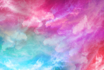 The colorful background, color powder 