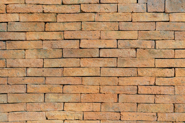 Background of old vintage brick wall