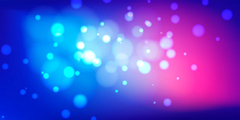 背景素材　青　アブストラクト　光　玉ボケ　フレア　水　海　泡