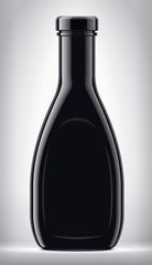 Sauce Bottle on background. 