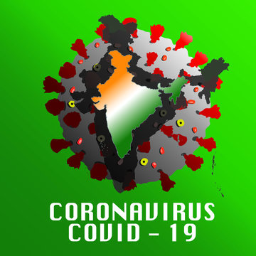 Coronavirus Bacteria Cell ,No Infection And Stop Coronavirus,COVID 19 In INDIA