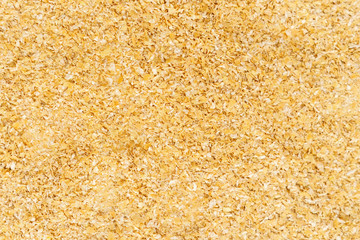 texture of wheat bran selective focus background