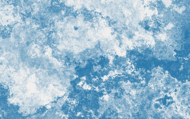 blue grunge wall background