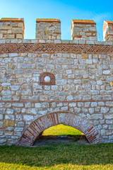 Kilitbahir Castle is a castle across the city, west of Canakkale. Walls outside the castle
