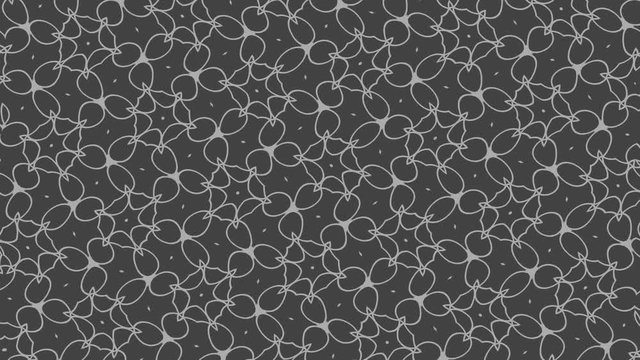 Abstract black and white animation on minimal background with wave effect, which varies in size, angle and intensity with abstract texture, in 16: 9 video format
