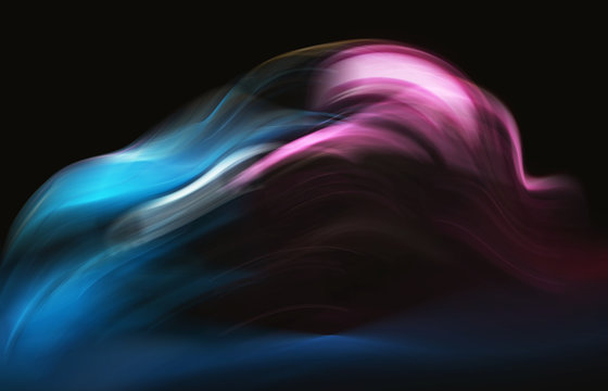 Abstract smoke background with blurred motion effect