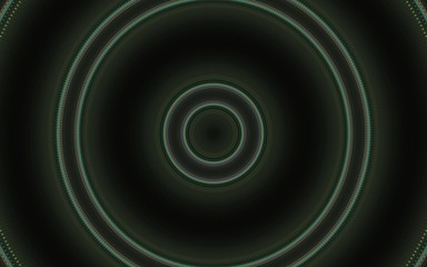 Seamless kaleidoscope pattern with a Mandala