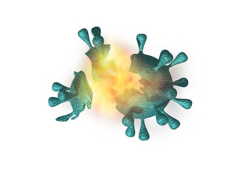 Pandemic Virus,  Coronavirus COVID 19 Epidemic, Vaccine And Recovery Concept. Illustration