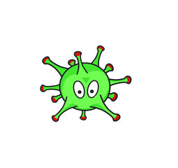 Un virus verde como el corona