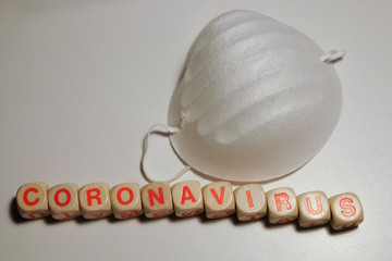 Coronavirus Global pandemic Mask and Glove