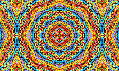 Background. abstract. pattern. Abstract kaleidoscope background Altered kaleidoscopic image of city monument that resemble a mandala. Unique kaleidoscope design. digital abstract pattern