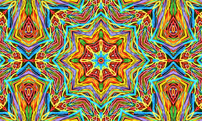 Background. abstract. pattern. Abstract kaleidoscope background Altered kaleidoscopic image of city monument that resemble a mandala. Unique kaleidoscope design. digital abstract pattern