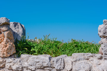 Stone walls - National archaeological park Chersonesos