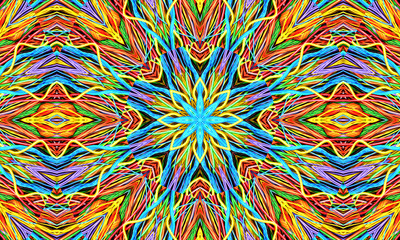 Background. abstract. pattern. Abstract kaleidoscope background Altered kaleidoscopic image of city monument that resemble a mandala. Unique kaleidoscope design. digital abstract pattern