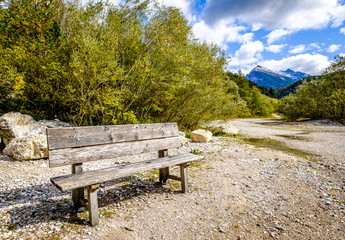 Fototapeta premium old bench