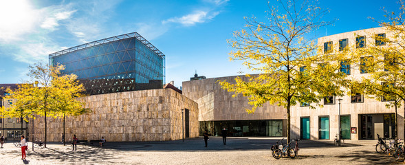 synagogue in munich - obrazy, fototapety, plakaty