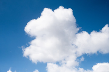 Obraz premium Blue Sky Cloud Background