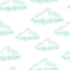 set of clouds weatherproof background
