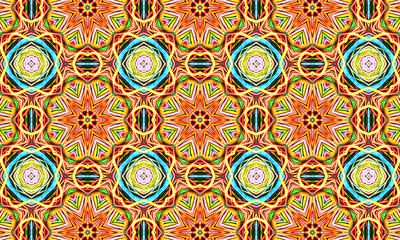 Red kaleidoscope sequence patterns. 4k Abstract multicolored motion graphics background. Or for...